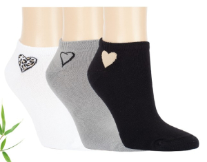 Bambus Harmony Sneakers Herz 3er Bd.